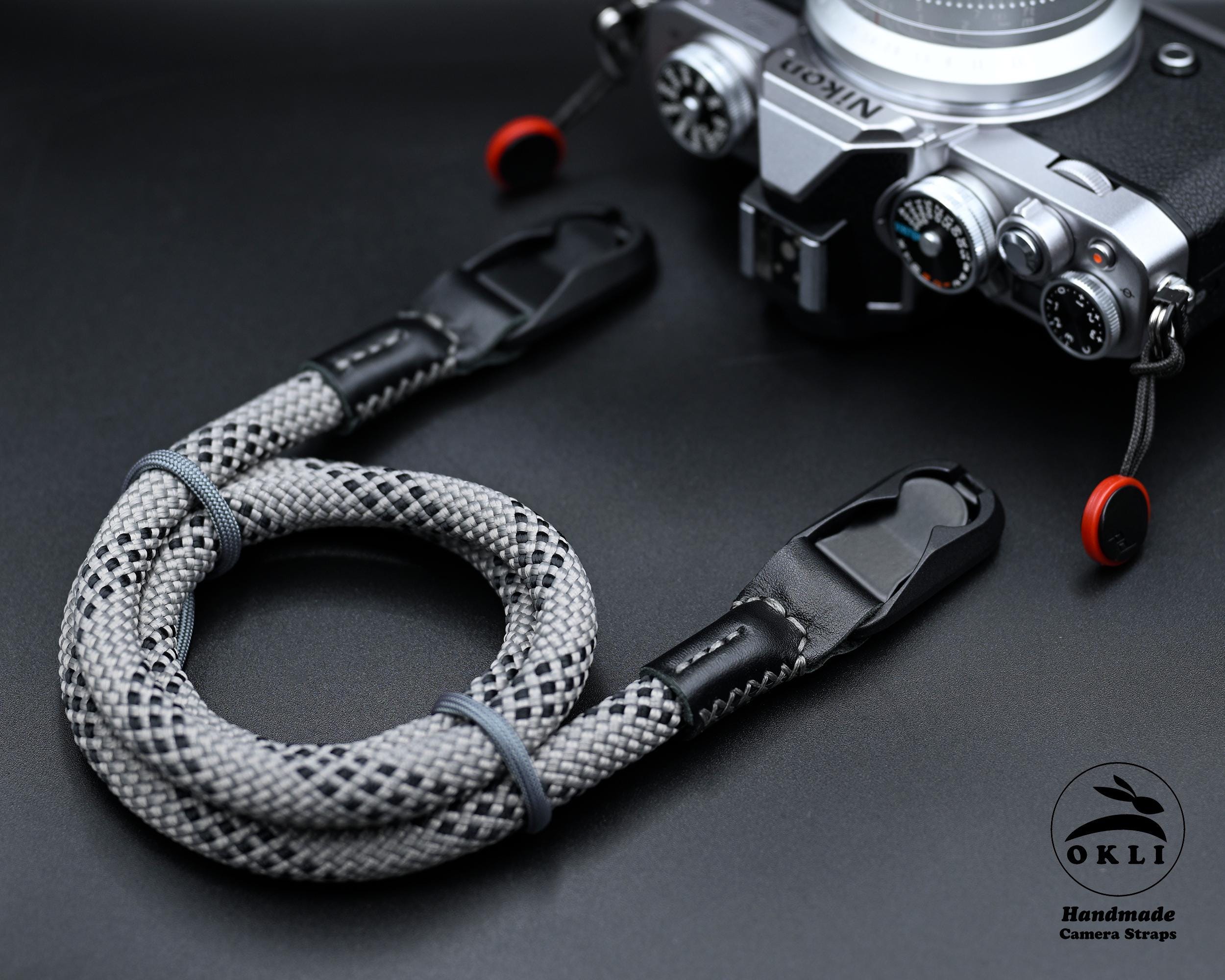 じゅん NEW DESIGN Peak Design Grey Rope Camera Strap Handmade Premium