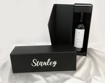 Wedding Wine Box - Etsy