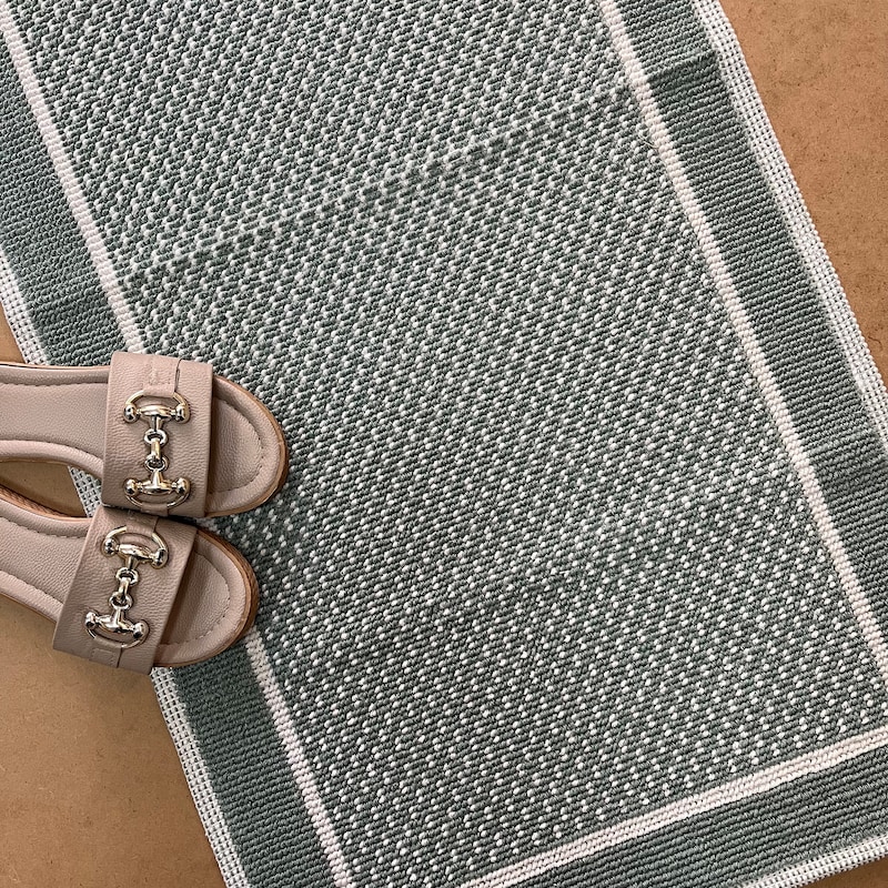 Green Bath Mat - Etsy