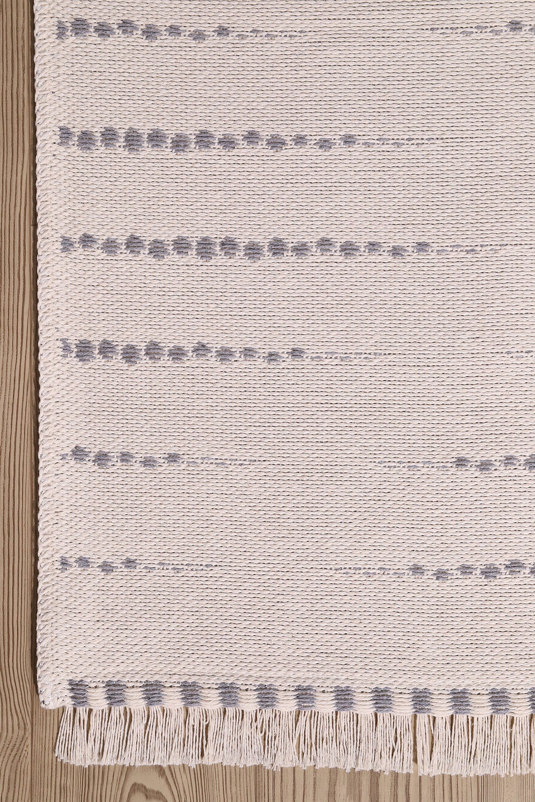 Anti Slip 100% Cream Cotton Bath Mat- Long Bath Mat - Cotton Bath Mat ...