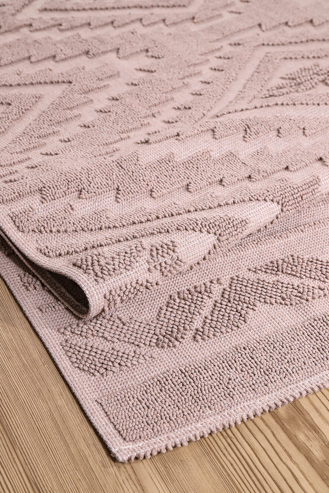 Handmade Anti-slip Bath Mat and Area Rug - Upcycled Cotton, Sustainable ...