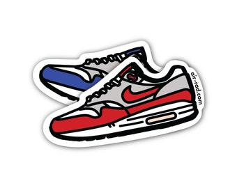 Air Max 1 OG Colors [Weatherproof Sticker]