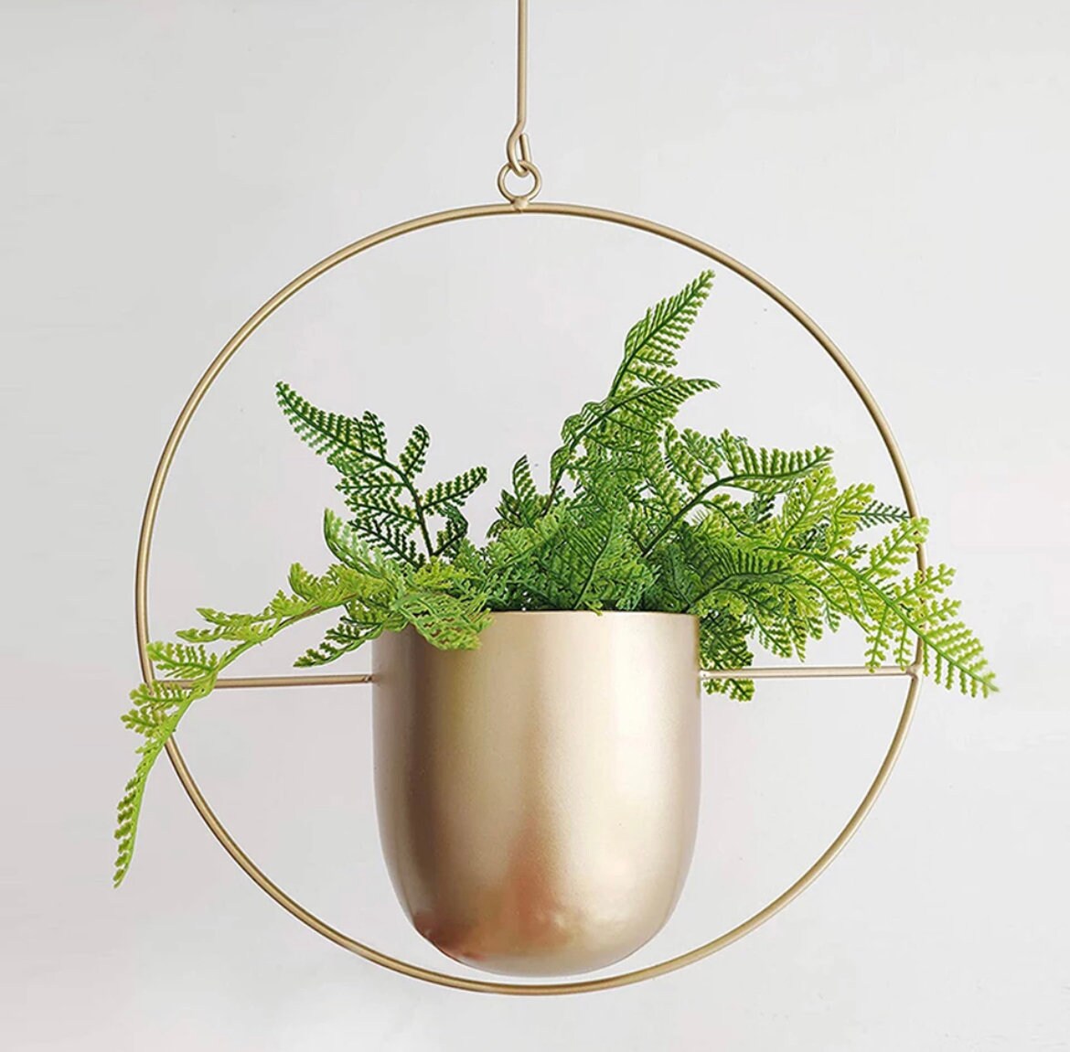 Hanging Indoor Planter Hanging Metal Plant Stand Nordic Etsy UK