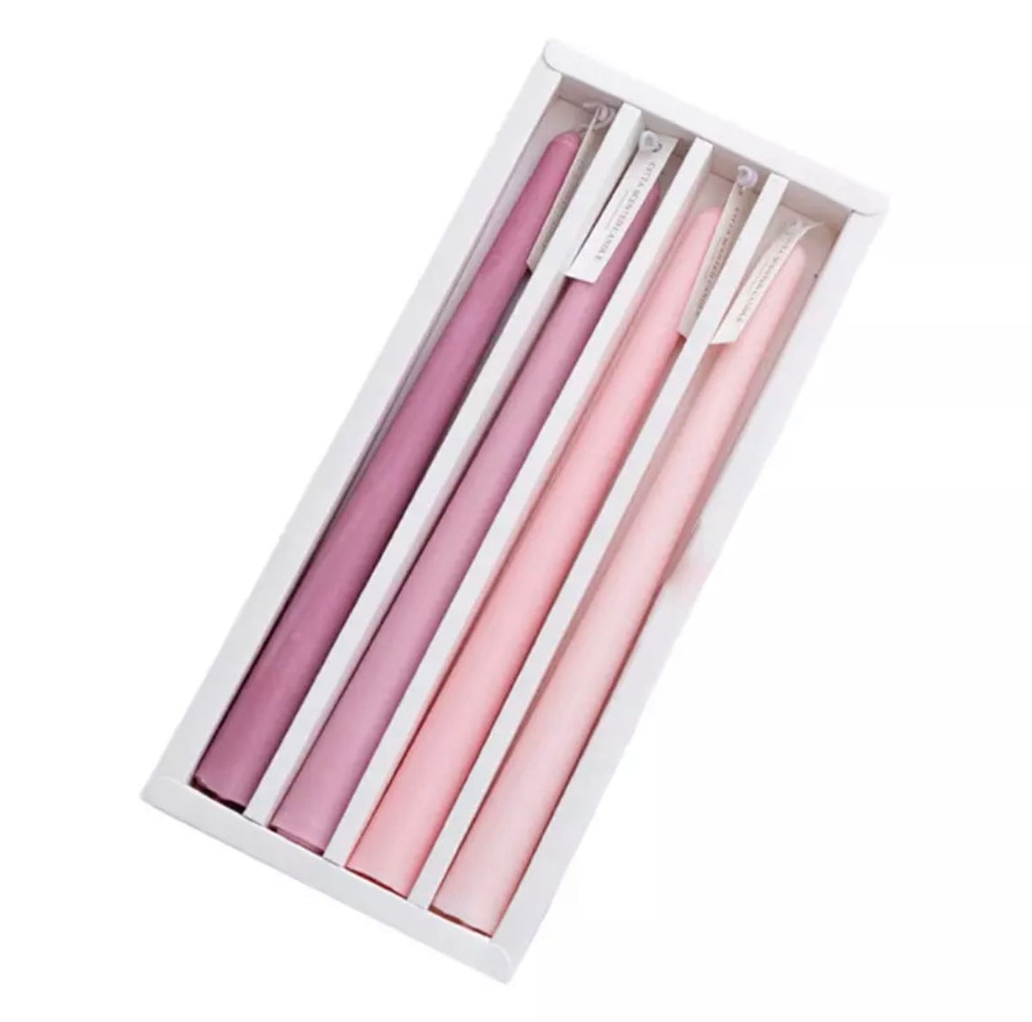 Taper Candles Set of 4 Soy Wax Natural Taper Decorative Etsy Australia