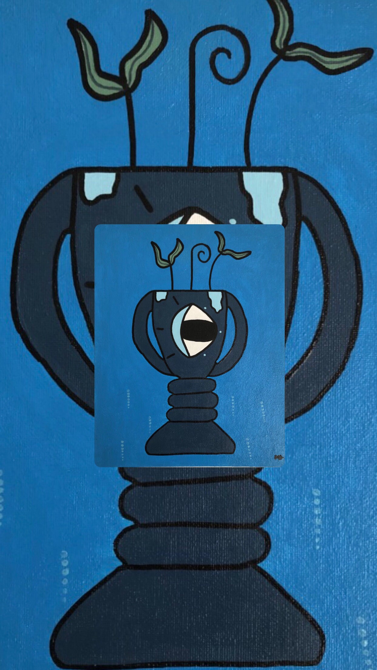 Tableau Abstrait - Lost City