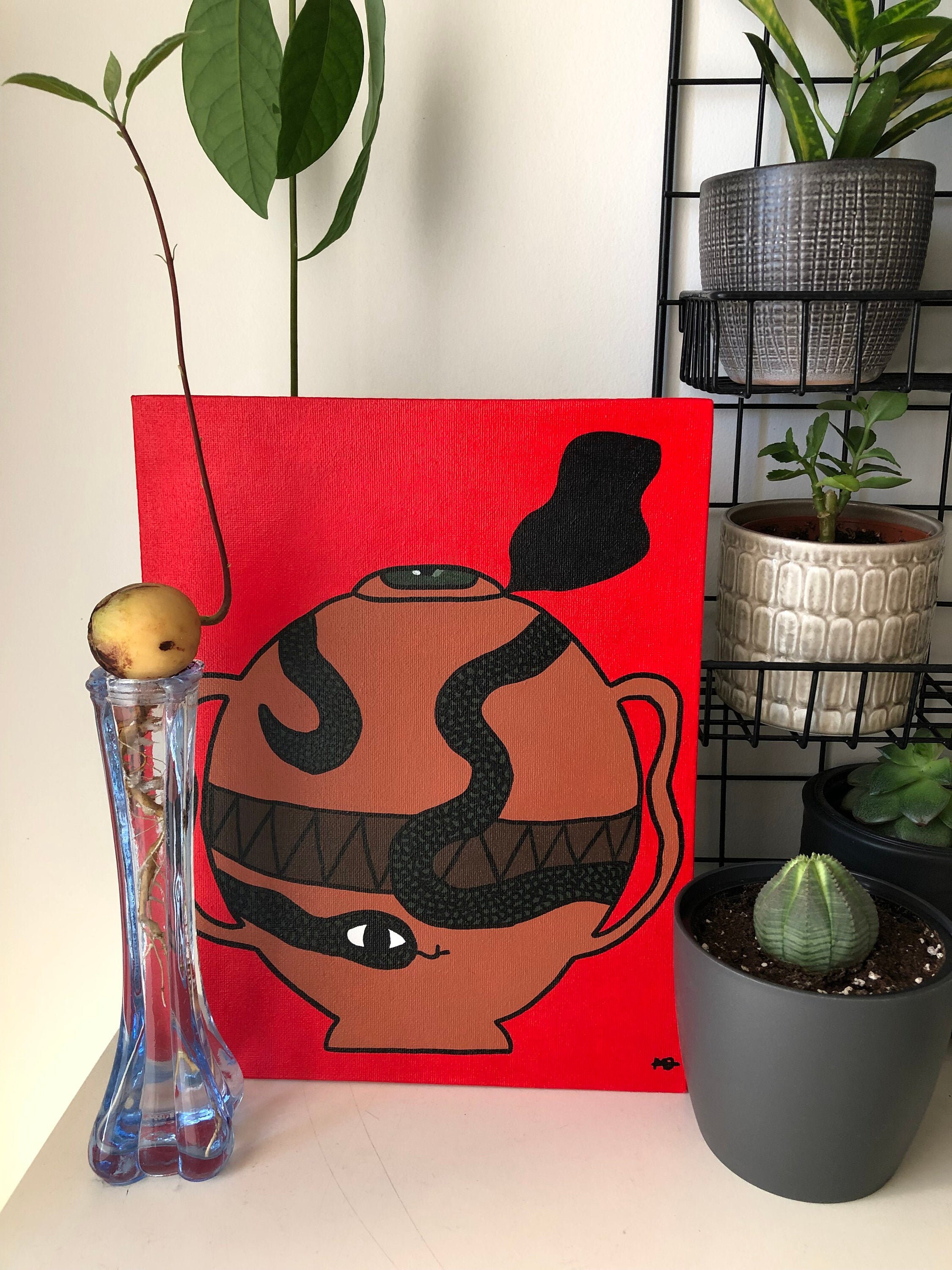 Tableau Abstrait - Ash