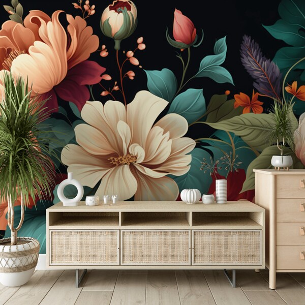 Botanical Wallpaper Scrub Set