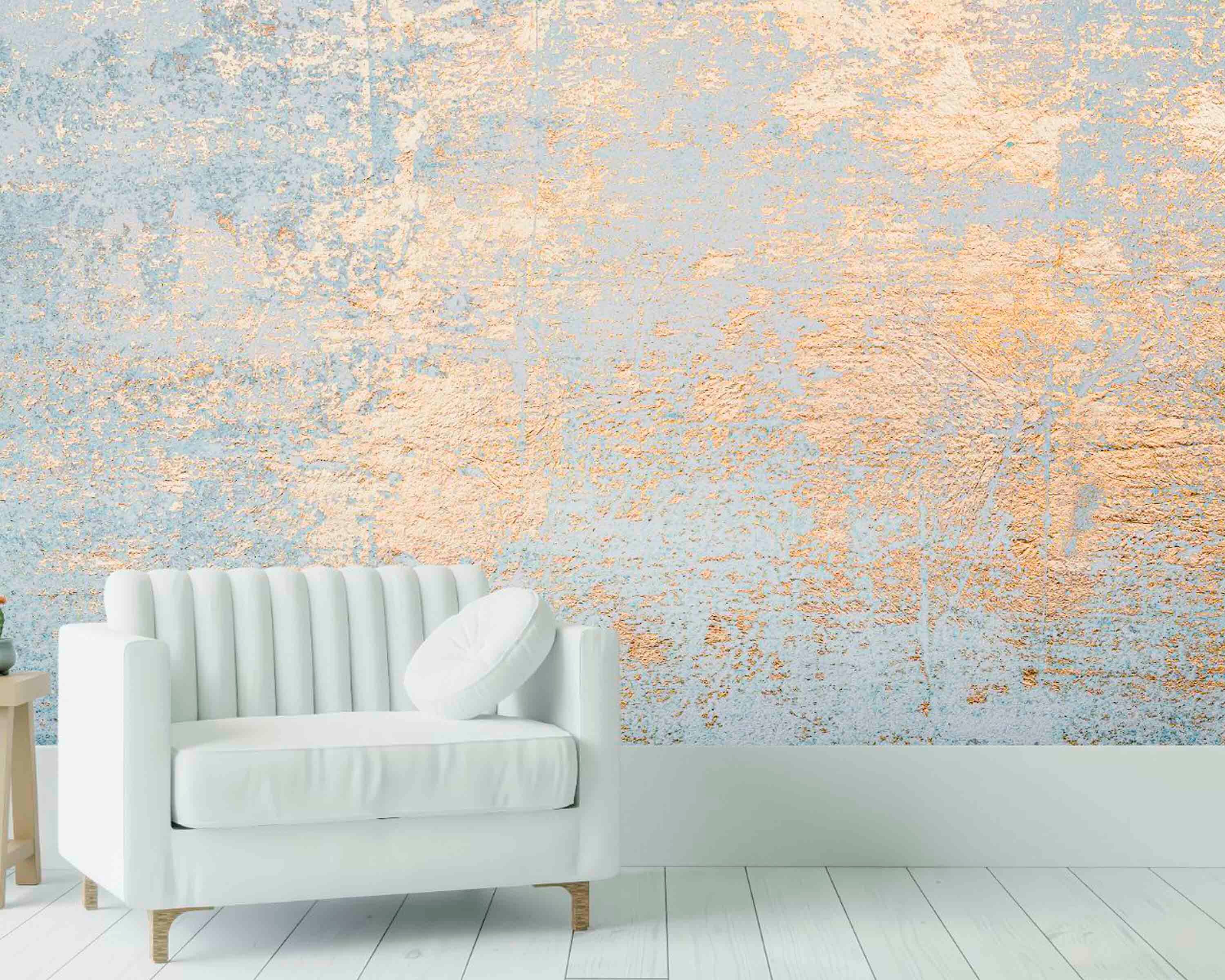 Modern Wallpaper Gold Wall Peel and Stick Loft Style Etsy