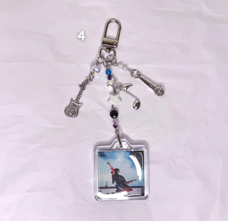 Concert Keychain Billie Eilish Keychains, Photo Keychain, Handmade Charm Keychain ...