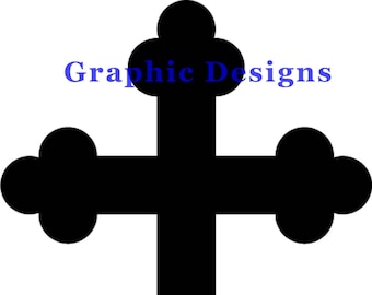 Goddelijke kruisen: veelzijdige digitale ontwerpen voor sieraden, kleding en meer | 300ppi | JPG PNG SVG-digitale download