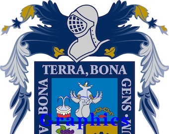 Wapenschild van Aguascalientes: perfect voor persoonlijk en zakelijk gebruik | 300ppi | JPG PNG SVG-digitale download