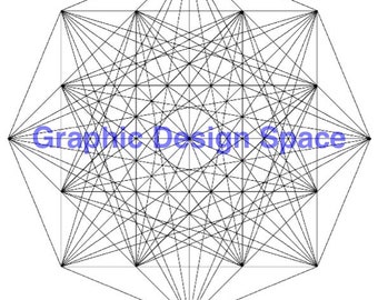 Digitale Download: Heilige Geometrie ontwerp decoraties voor t-shirt achtergrond logo vector Illustratie PNG SVG JPG