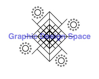 Digitale Download: Heilige Geometrie ontwerp A1 decoraties voor t-shirt achtergrond logo vector Illustratie PNG JPG SVG
