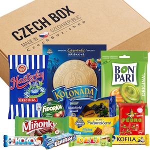 CzechBox Start delicious Czech mystery food box, european candy, snacks, wafers, biscuits and chocolates image 3