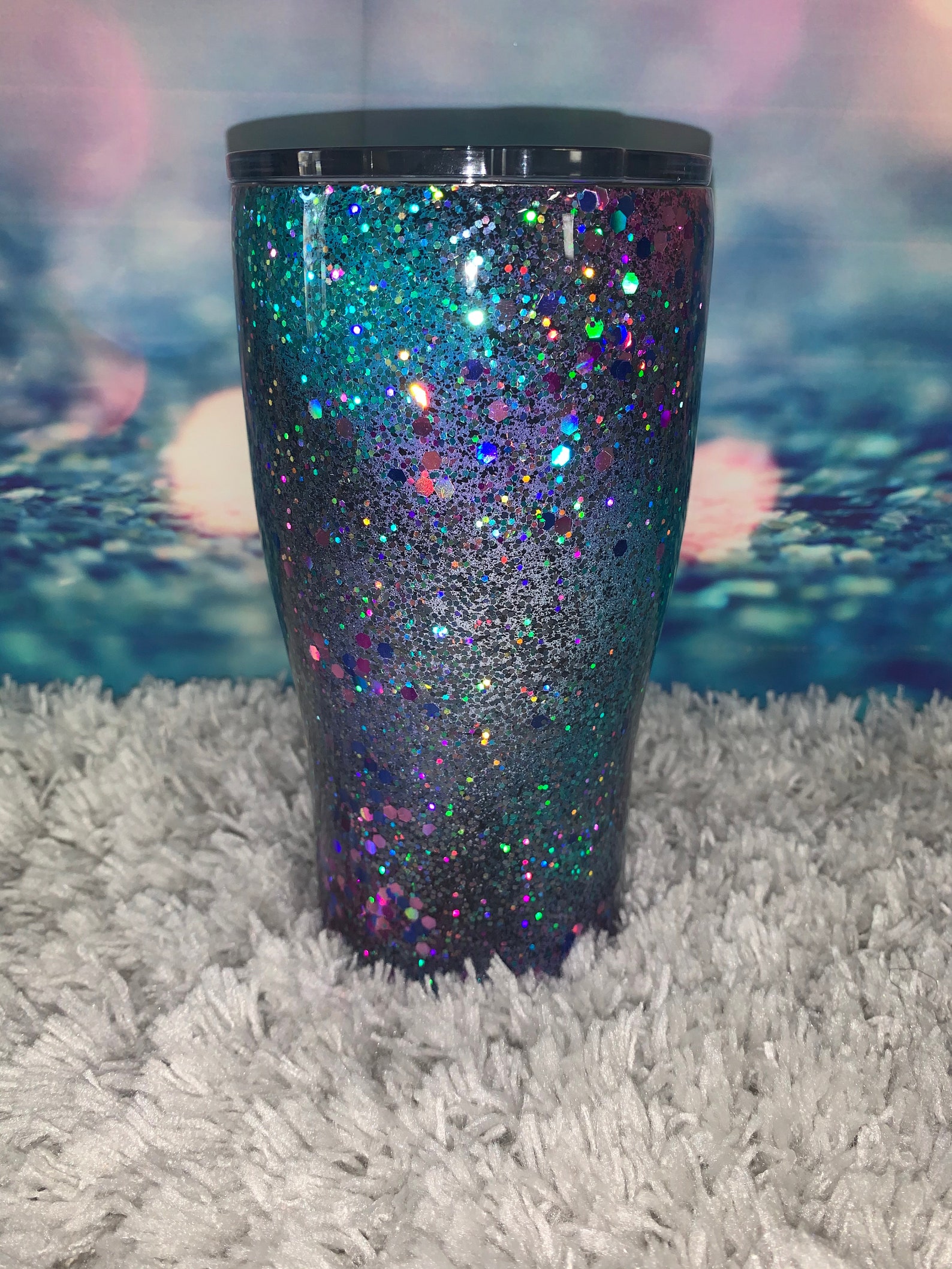 Epoxy Tumbler Galaxy Tumbler Glitter Tumbler Resin Tumbler | Etsy