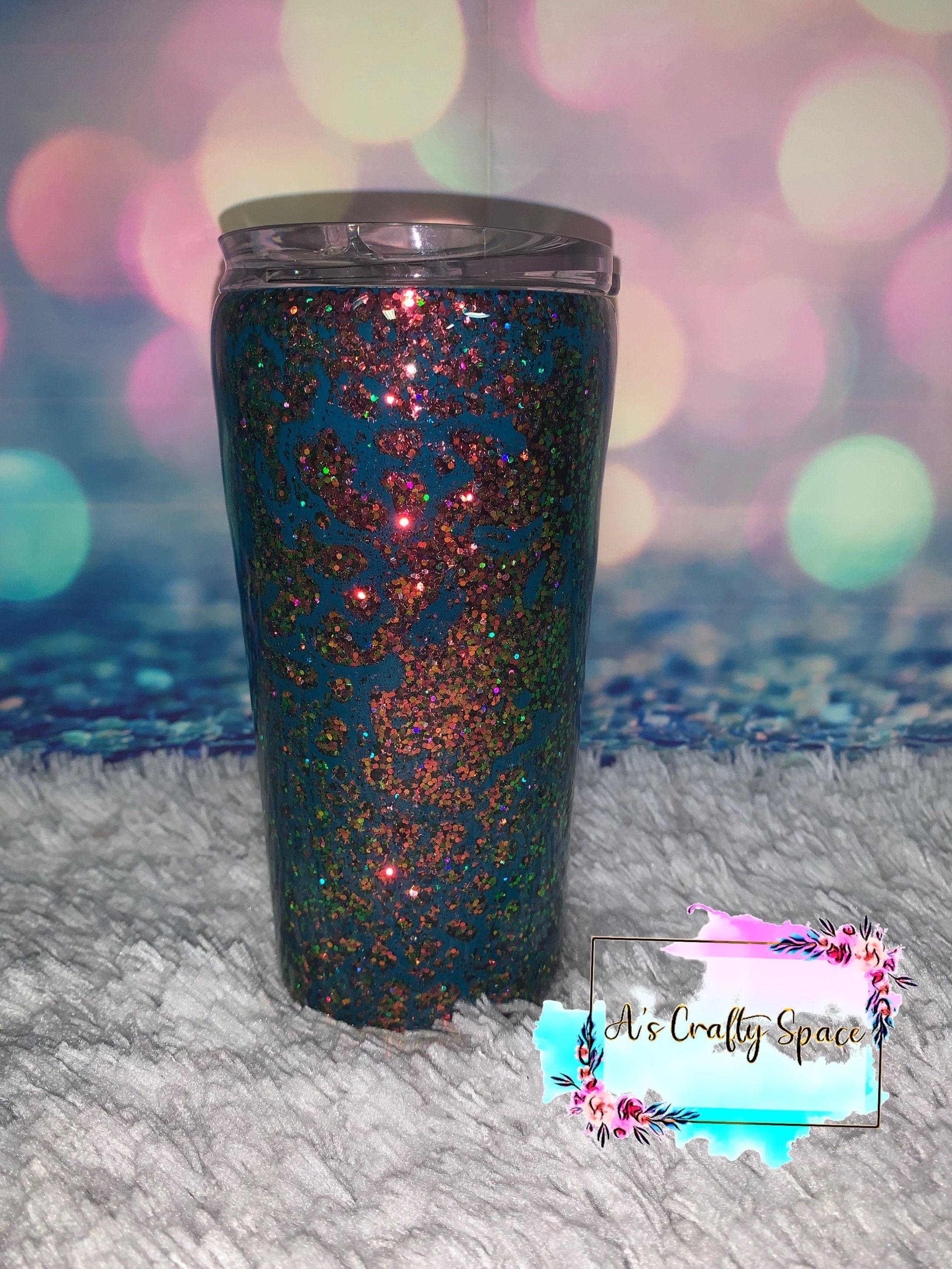 Custom Power wash Stainless Steel Glitter Tumbler Etsy