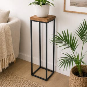 Heavy Duty Plant Stand Industrial Style Furniture Bespoke Vase Holder Home Decor Display
