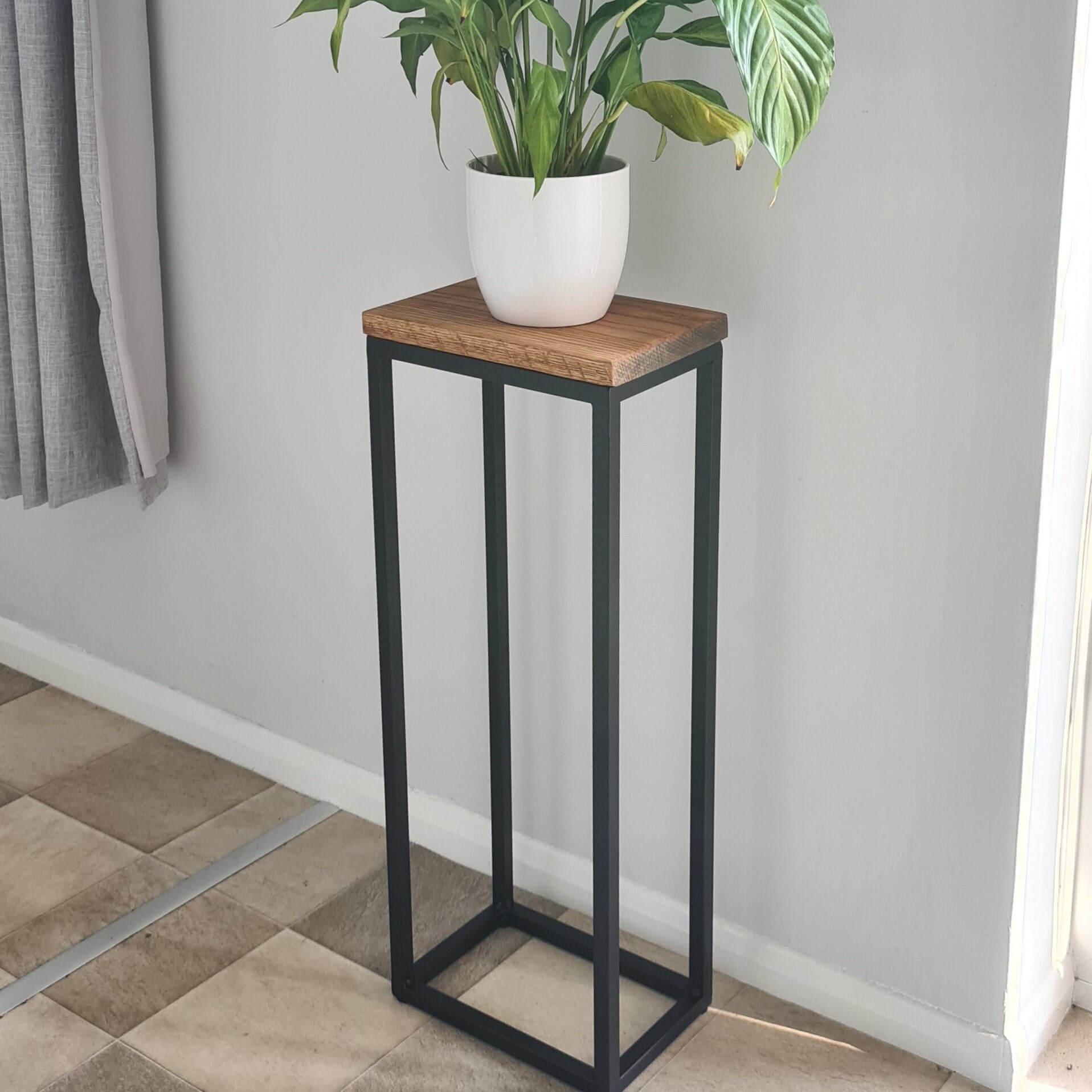 Tall End Table Etsy UK