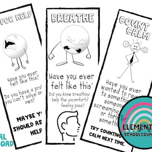 Coping Skills Worksheets Counselor aides social worker helps coping strategies for kids coping with anxiety school counselor curriculum