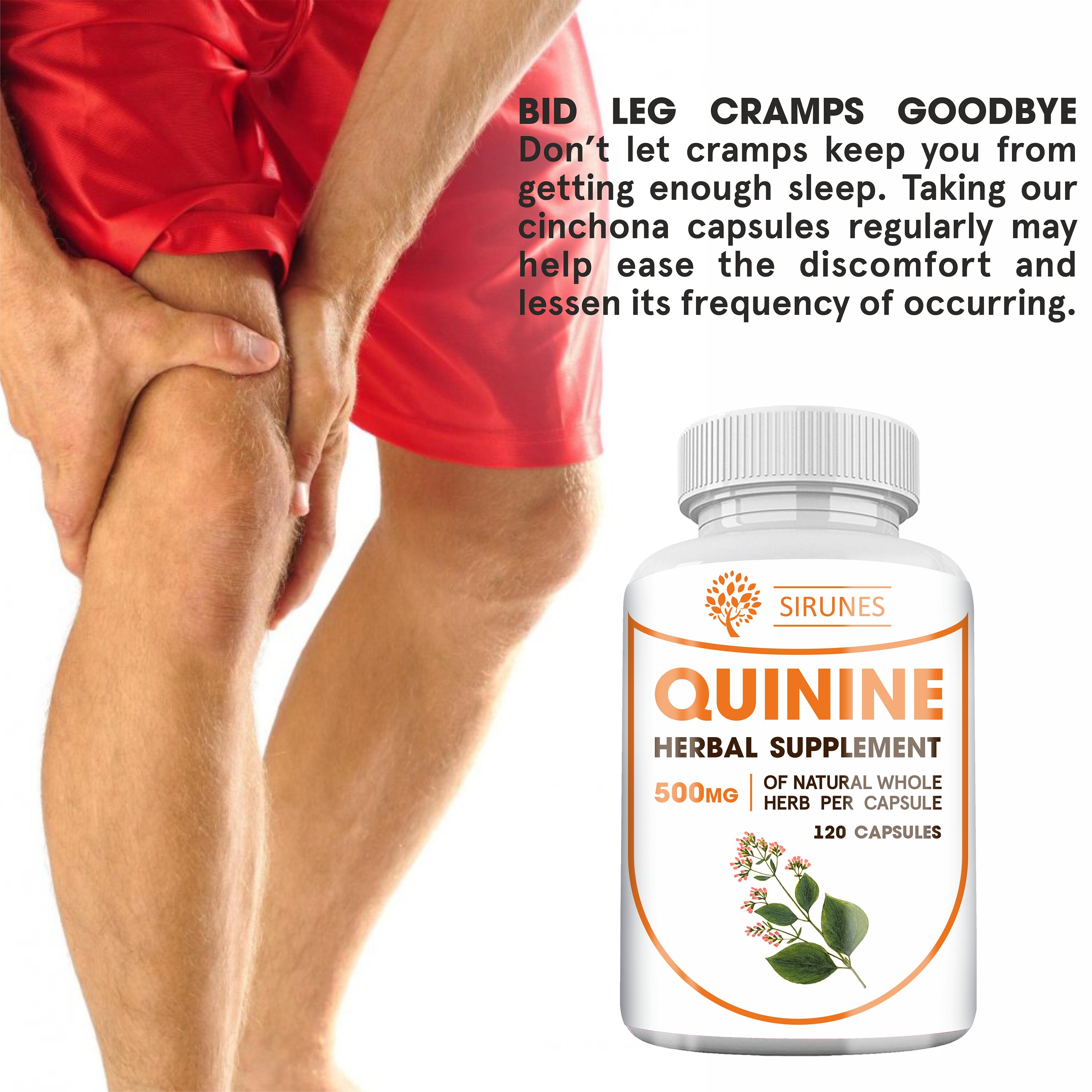 Quinine Capsules 120 Caps Cinchona Officinalis Bark Herbal Etsy