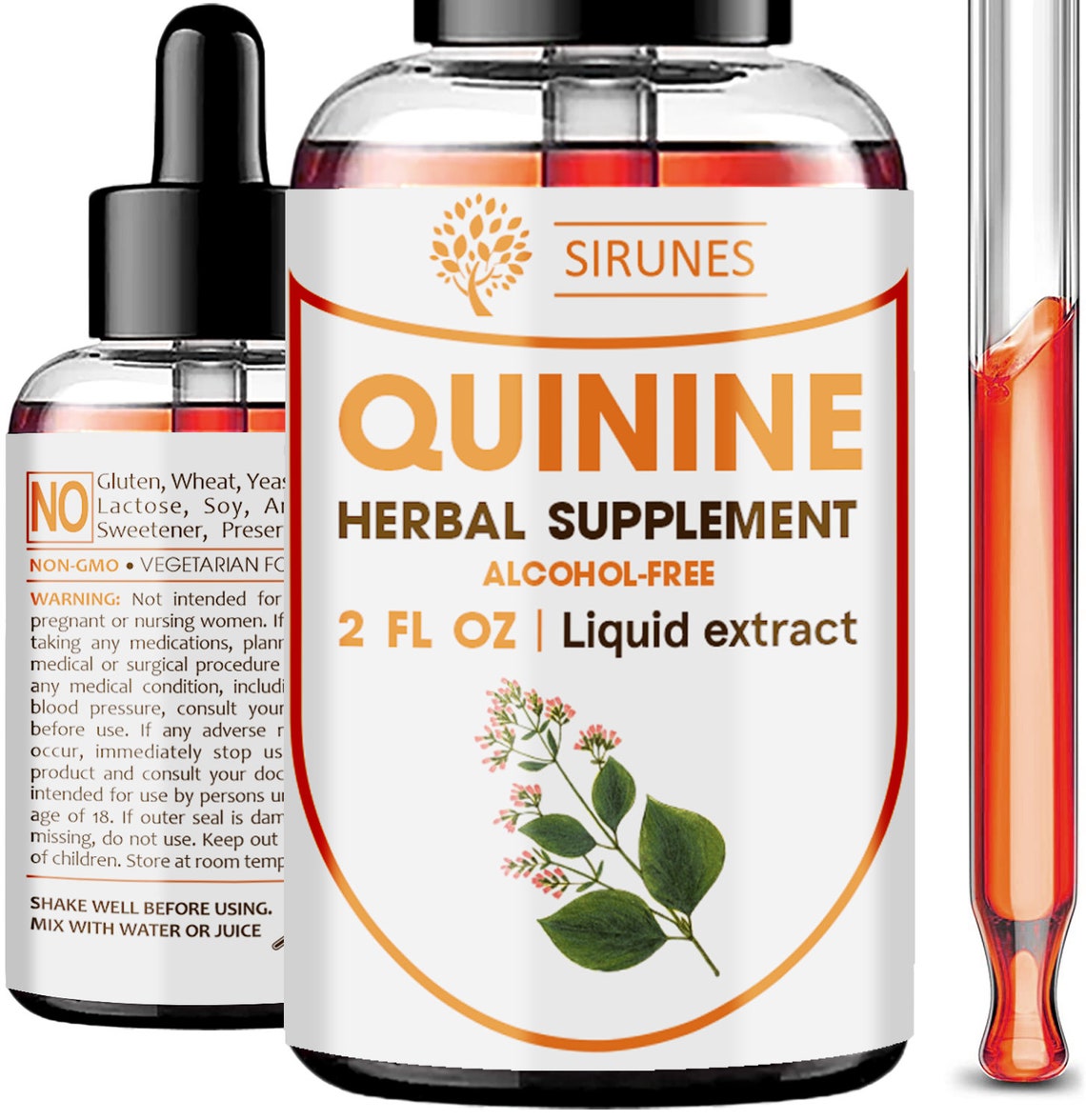 Quinine 2oz Tincture Extract Quinine Dried Bark Herbal Etsy