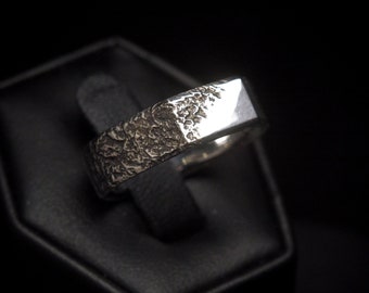 Anillo del Lado Oscuro - Plata de Ley