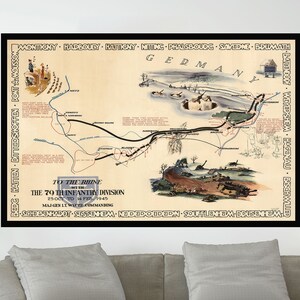 Old Map of Germany, Vintage Map Poster, Vintage Pictorial Map Poster,Map Art,Poster Print,Canvas Print,Wall Decor,Home Decor