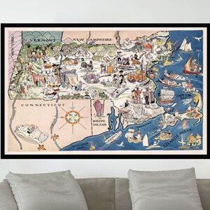 Old Map of Providence,Map of America, Pictorial Map Poster, Vintage Map Poster,Poster Print,Canvas Print,Wall Decor,Home Decor