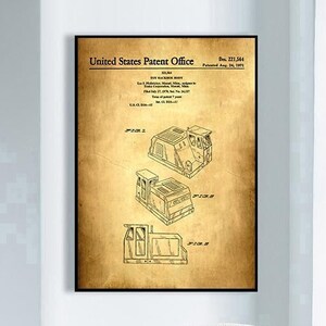 Toy Backhoe Patent Print, Framed Art Print, Vintage Patent Poster, Wall Decor, Poster Print, Art Canvas, Canvas Print, Wall Print, Gift Idea