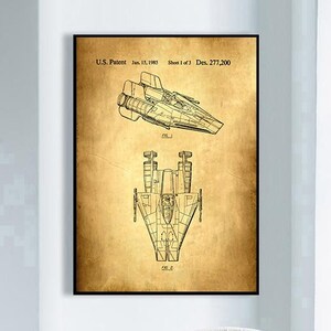 Vintage Spacecraft Patent Print, Vintage Patent Poster, Framed Art Print, Vintage Poster, Wall Decor, Poster Print, Canvas Print, Wall Print