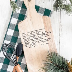 Custom Recipe Cutting Board | Recipe Board | Personalized Cutting Board | Custom Serving Tray