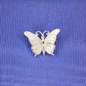 Vintage Sterling Silver 925 Signed Beau Butterfly Brooch Pin