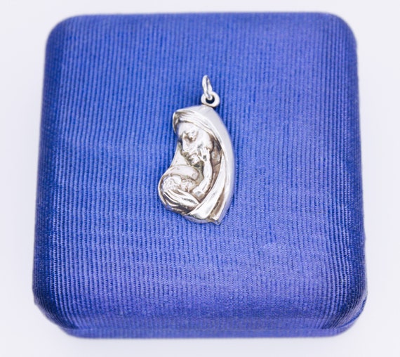 Vintage CREED Designer Mother Mary Baby Jesus Ste… - image 1