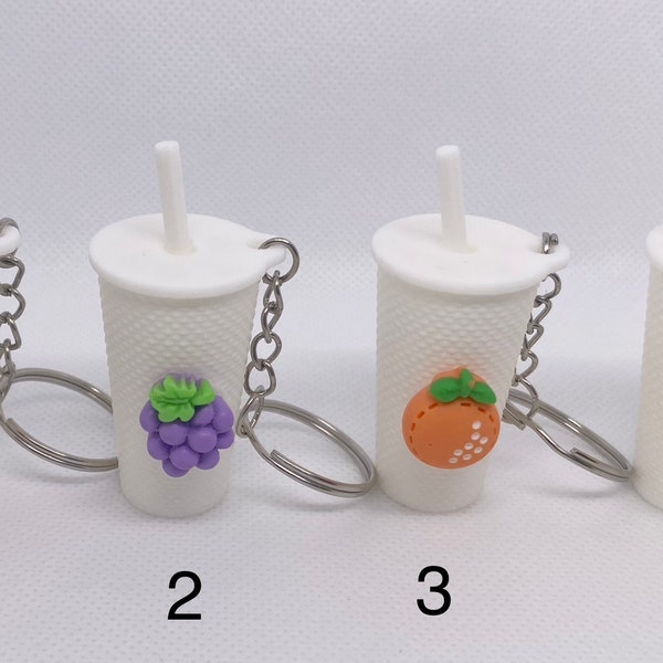 3d Printed Tumbler Keychain Etsy