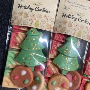 holiday cookies wax melts, Christmas wax melts, holiday candles, candles for the holiday