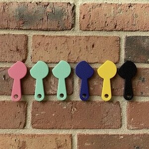 3 piece Aldi Safeway Coin Cart Key Removable