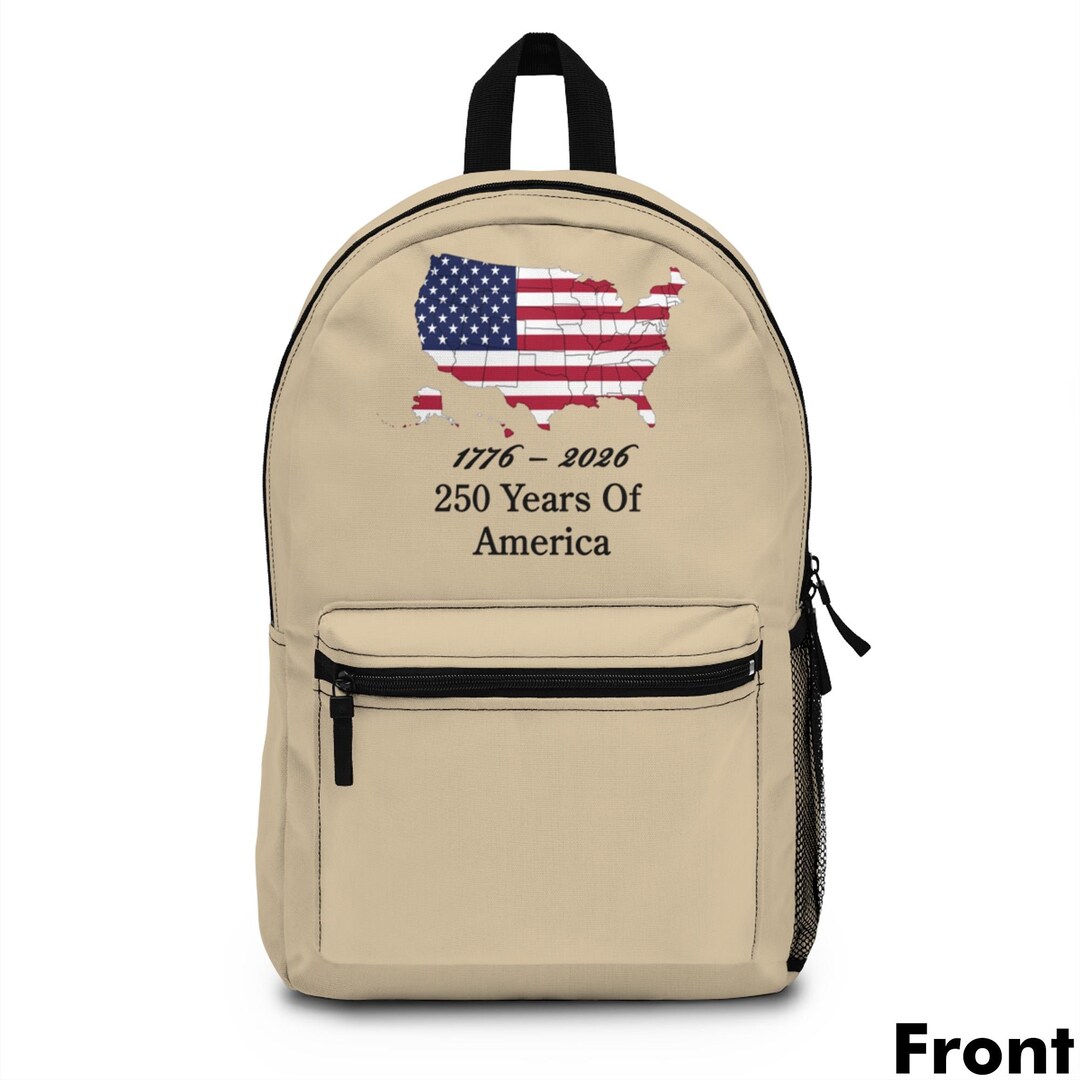 250 Years of America 1776 - 2026 Wheelchair Backpack With Adjustable ...