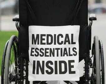 Medical Essentials Inside Medical Supply Tote Bag