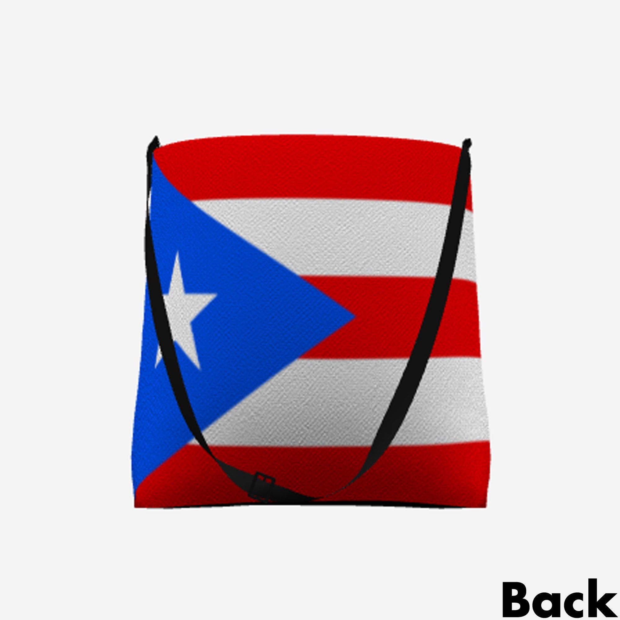 Puerto Rican Flag Purse Tote Bag Handbag For Women - Bestiewisdom
