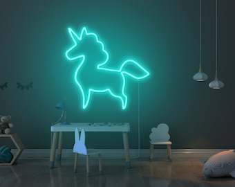 Details about   3D Unicorn LED Light Neon Lamp Infinity Mirror Abyss Effect Nightlight Decor 
