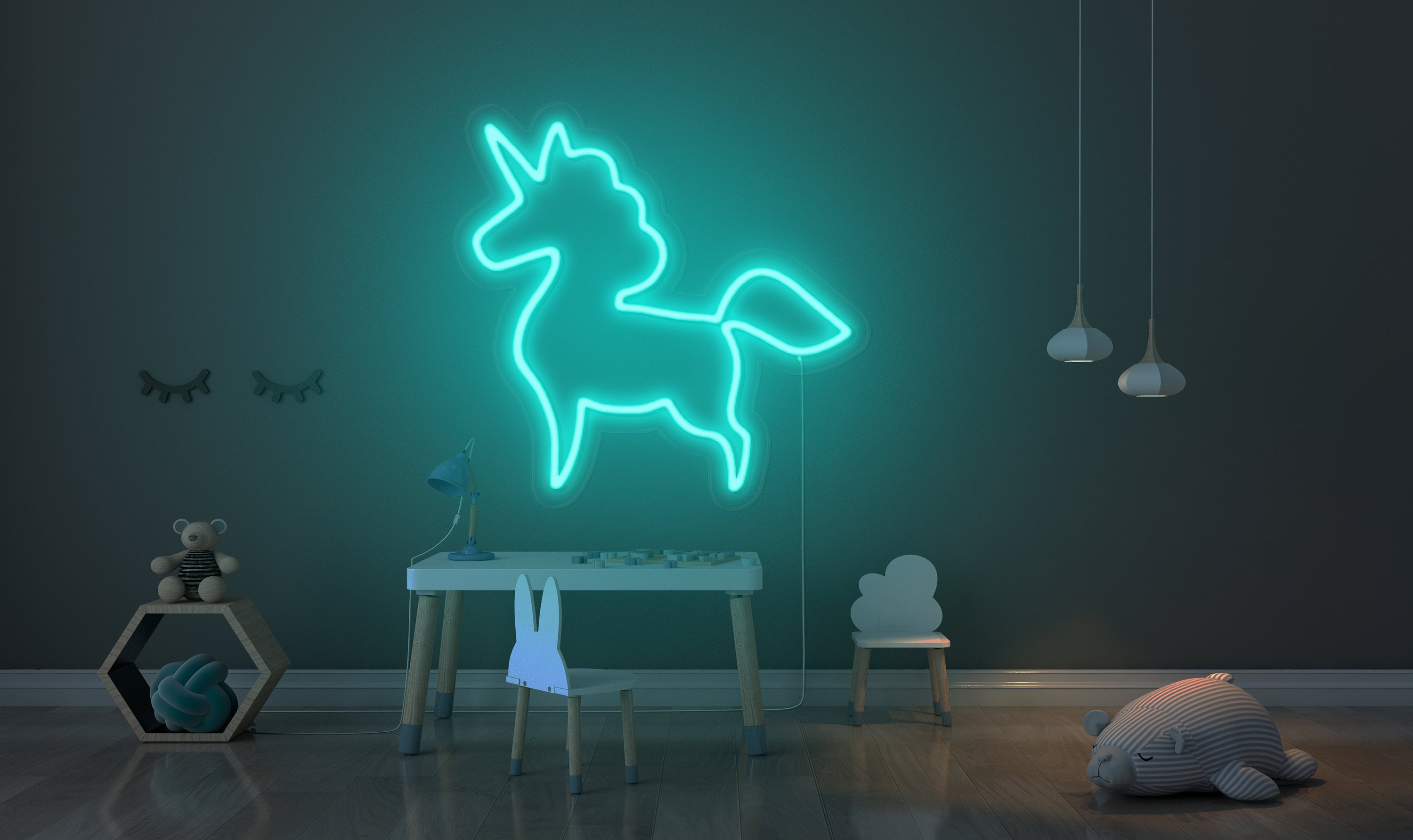 Kids Wall Led Light - Etsy