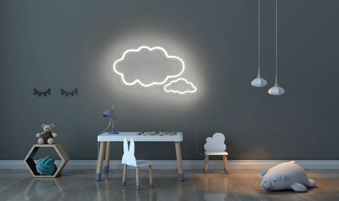 Cloud Neon Sign,cloud Neon Light,neon Sign Cloud,nursery Cloud Decor