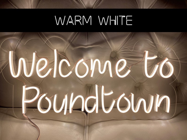to Poundtown Neon Sign Bedroom Poundtown Sign Bedroom Etsy
