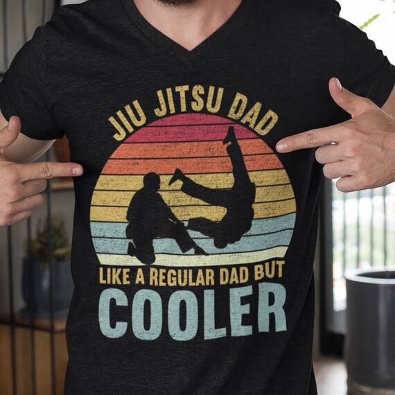 Jiu jitsu dad t shirt Clearance