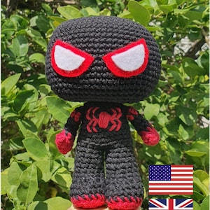 Spiderman Miles Morales haakpatroon PDF (Engels)