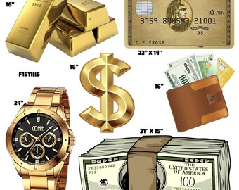 House of Money Theme Flair Yard Cards (F1511HS)
