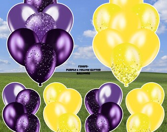 Yellow Balloons Yard Cards (F286HS)