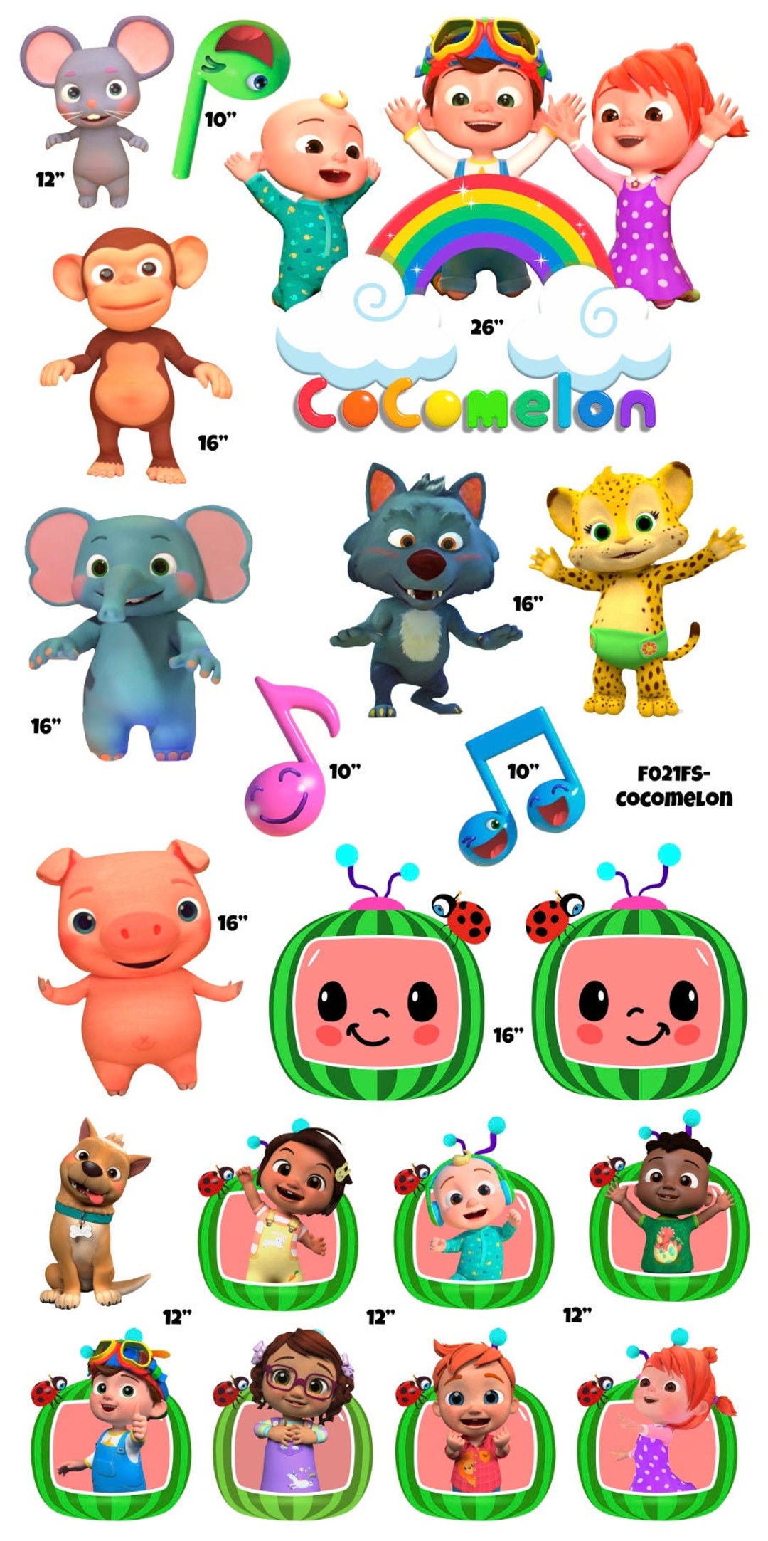 Coco Kids & Animal Characters Cartoon Theme Yard Card F021FS Etsy UK