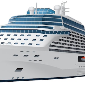 Carte de grand chantier pour bateau de croisière (F1207QS)
