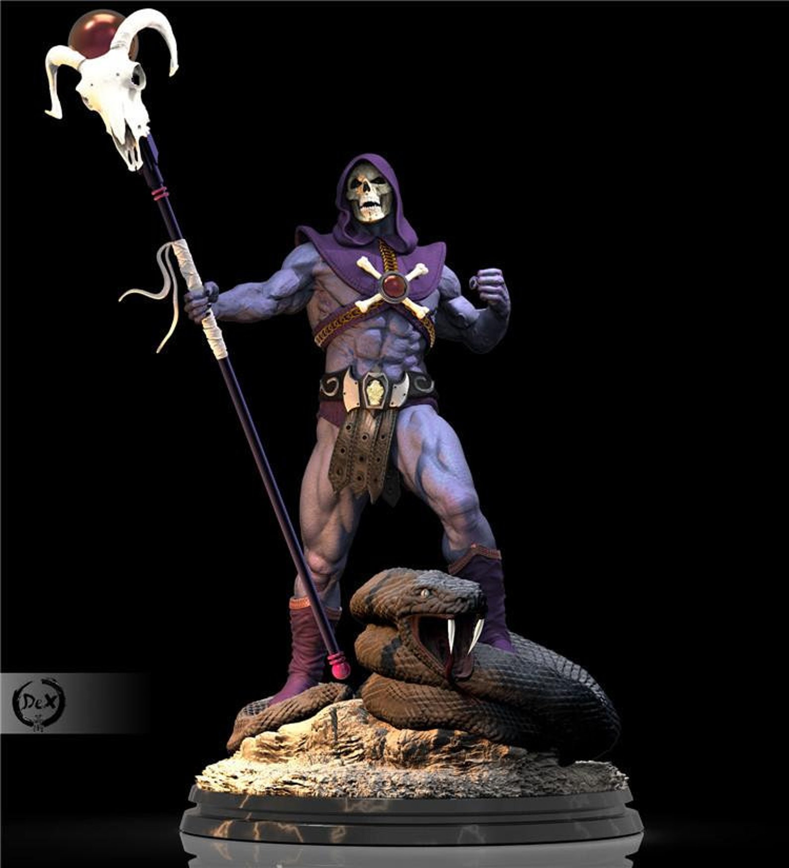 skeletor 3d